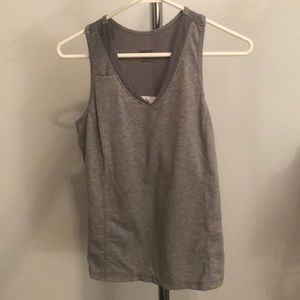 Grey Athletic Racerback Tank